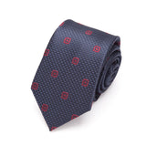 Men's Tie Luxury Gift NeckTie Classic Ties Plaid Striped Ties Formal Wedding Party Neckties Gravata Mart Lion YJ-1B-D11  
