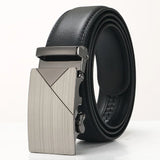 3.5cm Men's Cowhide Automatic Buckle Belt Young Leisure Middle Aged Designer Belt MartLion B335 110cm CHINA