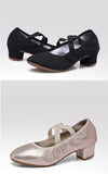 Professional Jazz Latin Dance Shoes for Women Indoor Rubber Soft Sole Modern Dance High Heels Ballroom MartLion   