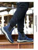 Winter Warm Work Boots Anti-scalding Anti-splash Anti-smashing Anti-piercing Safety Shoes Men's Indestructible Welder's MartLion   