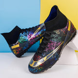 Men's Football Boots Professional Shoes for Kids Outdoor Breathable Soccer Society Indoor Soccer Mart Lion   