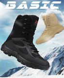 Men's Military Boots Special Force Desert Combat Shoes Snow Outdoor Work Safety Motocycle Army boots Mart Lion   