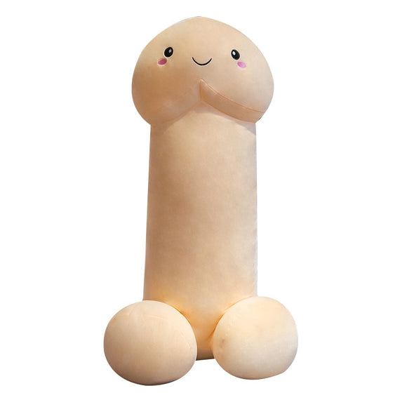 Kawaii Plush Penis Cute Penis Plush Toys Long Pillow Soft Toys Stuffed Funny Soft Cushion Simulation Gift for Girlfriend Mart Lion   