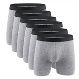 Men's Cotton Underwear Cotton Boxers Briefs Calzoncillos Hombre Panties Solid Underpants Bokserki Meskie Boxer Shorts Mart Lion B1001-6pcs XL(55-70kg) 