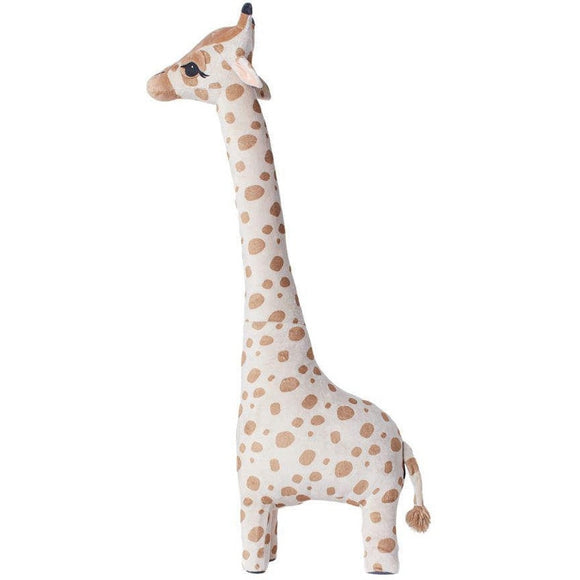 67cm Big Size Simulation Giraffe Plush Toys Soft Stuffed Animal Giraffe Sleeping Doll Toy For Boys Girls Toy Mart Lion 67cm As show 