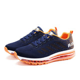 Keep Running Shoes Men's Sports Max Air Shoes Plus Outdoor Air Sneakers Unisex Jogging zapatillas hombre Mart Lion Blue Orange-WK833 35 China