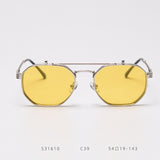 Vintage SteamPunk Style Polarized Tint Ocean Lens Sunglasses Flip Up Clamshell Design Oculos De Sol S31610 Mart Lion   