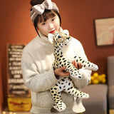 39/48/58cm Lovely Lion Tiger Leopard Plush Toys Cute Simulation Dolls Stuffed Soft Real Like Animal Toys Mart Lion   