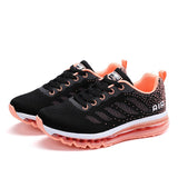 Keep Running Shoes Men's Sports Max Air Shoes Plus Outdoor Air Sneakers Unisex Jogging zapatillas hombre Mart Lion Black Pink-WK833 35 China