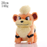Anime Pikachu Plush Toy Pokemon Squirtle Bulbasaur Lapras Eevee Claw Machine Doll Mart Lion 20cm Growlithe  
