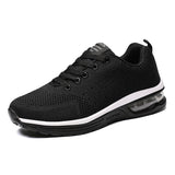 Red Air Running Sneakers Men's Women Breathable Cushion Walking Sports Shoes Couples Trail Running Athletic Mart Lion black5066 35 