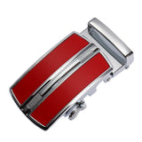 men's Alloy Automatic Belt Buckle Unique Plaque Belt Buckles for Ratchet Accessories Designer Belts Buckle Mart Lion Red  