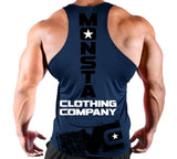 Men's Gyms Quick drying Clothing bodybuilding tank top sleeveless Breathable tops men undershirt Casual vest Mart Lion Navy M China