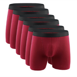 Men's Cotton Underwear Cotton Boxers Briefs Calzoncillos Hombre Panties Solid Underpants Bokserki Meskie Boxer Shorts Mart Lion B1008-6pcs XL(55-70kg) 