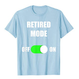 Retired Funny Retirement T Shirt Gift For Men's And Women Cotton Slim Fit Tees Latest Design Mart Lion Light XS 