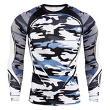 Men's Long Sleeve T-shirts Gym Clothing Sportswear Sporting Cry Fit Running Rashguard Sport Compression Mart Lion TC170 L 