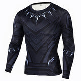 Men's Long Sleeve T-shirts Gym Clothing Sportswear Sporting Cry Fit Running Rashguard Sport Compression Mart Lion TC105 M 