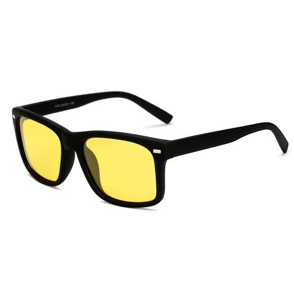 LongKeeper Men's Polarized Sunglasses Yellow Lens Night Driving Glasses Goggles Anti-Glare Polarizer Eyewears Mart Lion Default Title  