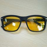 LongKeeper Men's Polarized Sunglasses Yellow Lens Night Driving Glasses Goggles Anti-Glare Polarizer Eyewears Mart Lion   