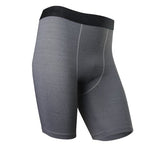 Base Layer Gym Compression Shorts Fitness Bodybuilding Workout Gym Athletic Tights Running Black Shorts Mart Lion Gray S 