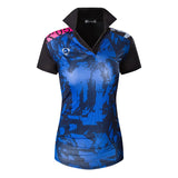 jeansian Women Casual Designer Short Sleeve T-Shirt Golf Tennis Badminton Black2 Mart Lion SWT277-Black S China