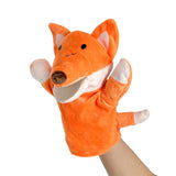 Animal Plush Doll Soft Stuffed Toys Lion Elephant Dog Dinosaur Shark Wolf Duck Kawaii Hand Finger Puppet Mart Lion   
