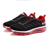 Keep Running Shoes Men's Sports Max Air Shoes Plus Outdoor Air Sneakers Unisex Jogging zapatillas hombre Mart Lion Black Red-WK833 35 China
