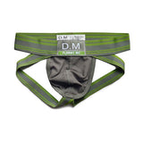 men's Underwear Gay Underpants Thong Jockstrap Breathable Mesh Tanga Hombre Underwear String Homme Erotic Mart Lion Dark Grey M 1pc