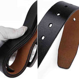Belt for Men's Women Genuine leather Alloy Metal Pin Buckle Waist Betls Straps Mart Lion   
