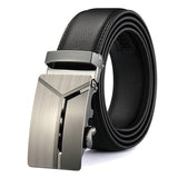 Belt Men's Luxury Designer Cowskin Belts for Jeans Genuine Leather Strap Automatic Buckle Cummerbunds Ceinture Homme Mart Lion E China 100cm