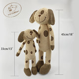 MR ViviCare Cat Plush Toy Small Soft Simulation Kids Stuffed Animal Toys For Children Cute Photo Props Girls Birthday Mart Lion High 33cm Brown Dog 