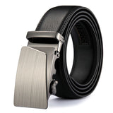 Belt Men's Luxury Designer Cowskin Belts for Jeans Genuine Leather Strap Automatic Buckle Cummerbunds Ceinture Homme Mart Lion F China 100cm