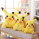 Activity price cute Pikachu plush toy large size full pillow Pokemon stuffed doll to soothe the baby Mart Lion   