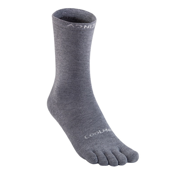 One Pair Middle Tube Sports Bottoming Socks Thin Stocking Running Fivetoes Socks Toe Socks For Running Hiking Mart Lion Flower Gray S 