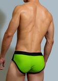 Briefs Ropa Interior Hombre Men's Swim Trunks Calzoncillos Swimwear Gay Lingerie Patchwork Underwear Cuecas Masculinas Mart Lion   