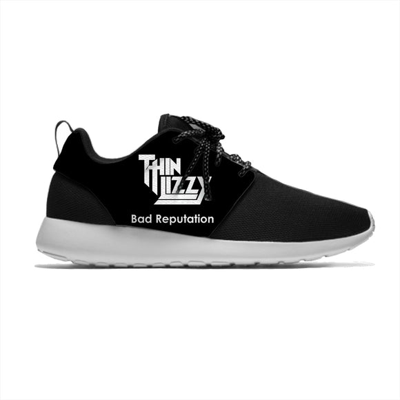 Lizzy Hard Rock Band Thin Cool Sport Running Shoes Lightweight Breathable 3D Printed Men's Women Mesh Sneakers Mart Lion   