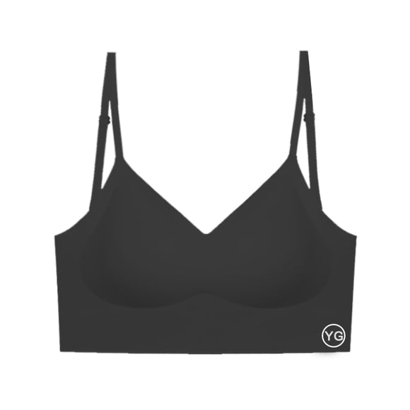 Invisible Bra Backless Bralette Women Bras Without Underwire Seamless Halter Top Open Back Brassiere Camisole Mart Lion Black S China