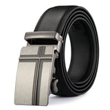 Belt Men's Luxury Designer Cowskin Belts for Jeans Genuine Leather Strap Automatic Buckle Cummerbunds Ceinture Homme Mart Lion A China 100cm
