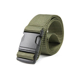Tactical Belt Military Nylon Waist Outdoor Belt Survival Accessories Quick Release Magnetic Buckle Belts for Men's Army Black Mart Lion simple Army China 125cm