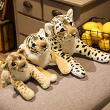 39/48/58cm Lovely Lion Tiger Leopard Plush Toys Cute Simulation Dolls Stuffed Soft Real Like Animal Toys Mart Lion   