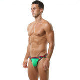 men's Underwear Gay Sissy Briefs Hollow Out Tanga Jockstrap Men's Thong String Slip Homme Erotique Mart Lion   
