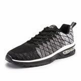 Red Air Running Sneakers Men's Women Breathable Cushion Walking Sports Shoes Couples Trail Running Athletic Mart Lion black gray 5099 35 