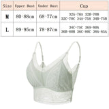 Lace Bra Back No Wire Brassiere Seamless Bras for Women Backless Bralette Push Up Top Floral Underwear Girl Thin Cup Mart Lion   