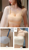 Bandeau Bra Strapless Brassiere Seamless Push Up Bralette Non-wired Bras Invisible Underwear Women Tube Top Boneless Lingerie Mart Lion   