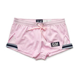 Men's Underwear Boxer Shorts Underpants Ropa Interior Hombre Brief Soft Panties U Convex Pouch Shorts Mart Lion Pink M 