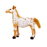 Adorable Simulation Horse Stuffed Animal Plush Dolls Realistic Image Classic Personal Toy For Children Gift Mart Lion 28cm Lu Sha horse 
