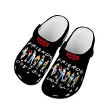 Stranger Things Men's Women's Teenager Home Clogs Friends Don't Lie Garden Clog Breathable Slippers Beach Shoe Water Shoes Mart Lion   