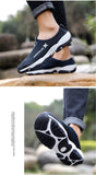 Summer Mesh Shoes Men's Sneakers Lightweight Breathable Walking Footwear Slip-On Casual Mart Lion   