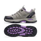 Hiking Shoes Breathable Non-slip Men's Sneakers Outdoor Women's Sports Running Mountaineering Camping MartLion FB22233919-Purple-F 4.5 