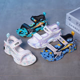 Summer Children's Sandals Baby Toddler Beach Shoes Soft Bottom Non-Slip Boys Girls Sport Leisure Kids Infant Casual Mart Lion   